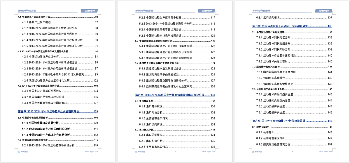 资前景研究报告（2025-2031年）球王会app中国运动鞋行业发展现状及投(图6)